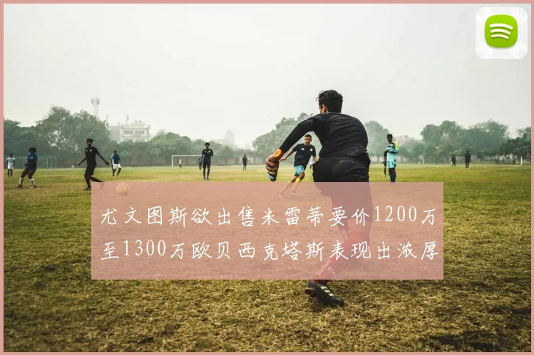 尤文图斯欲出售米雷蒂要价1200万至1300万欧贝西克塔斯表现出浓厚兴趣